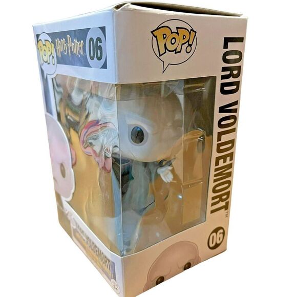 Funko Pop! Vinyl Figure Harry Potter 06 Lord Voldemort Box has Wear FM 150620 - Picture 7 of 13